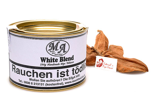 Michael Apitz White Blend Pipe tobacco 100g Tin Michael Apitz White Blend Pipe tobacco 100g Tin
